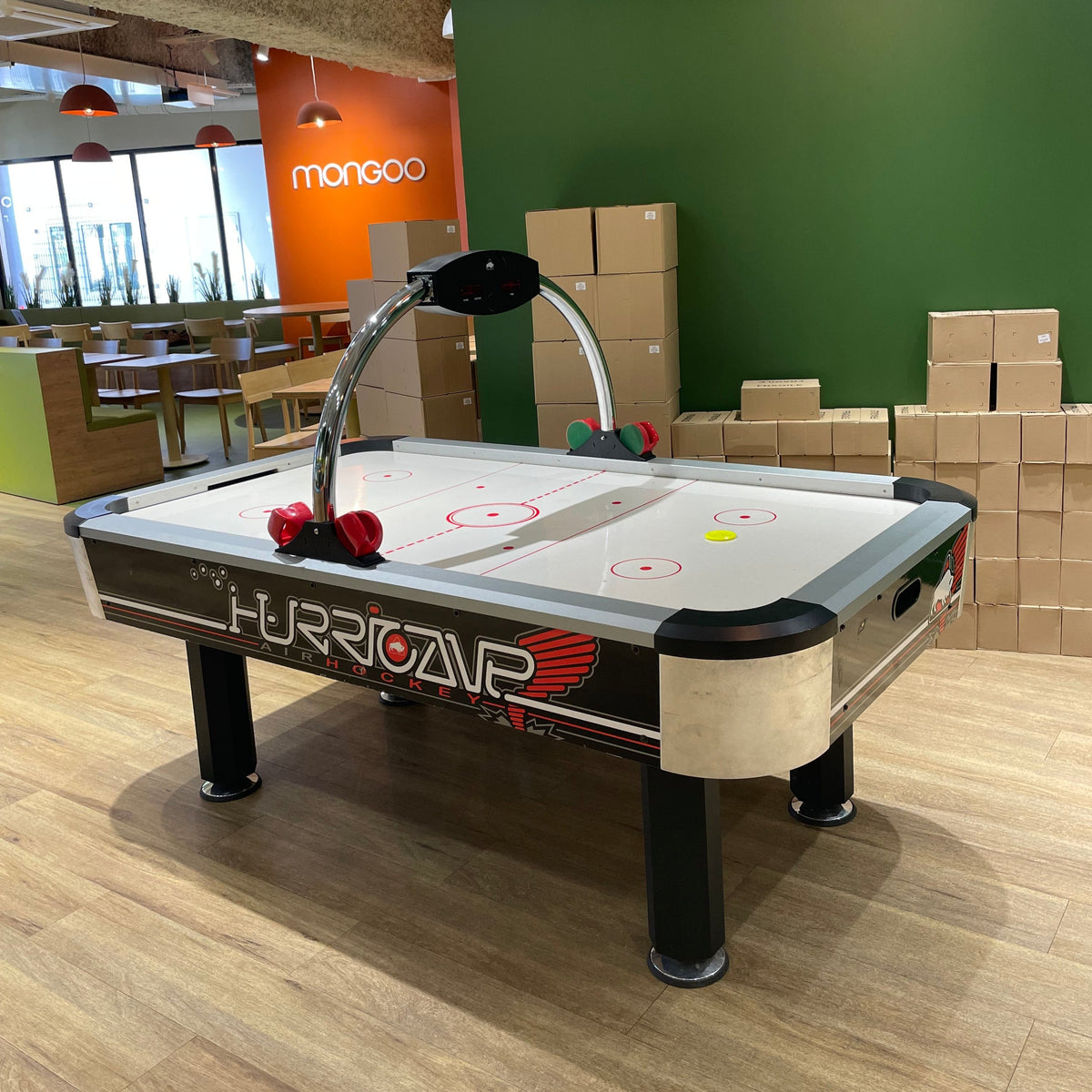 Location table air hockey